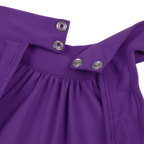 Girls Ballet Lyrical Dance Dress Contemporary Leotard Praise Dancewear AU - Picture 14 of 97