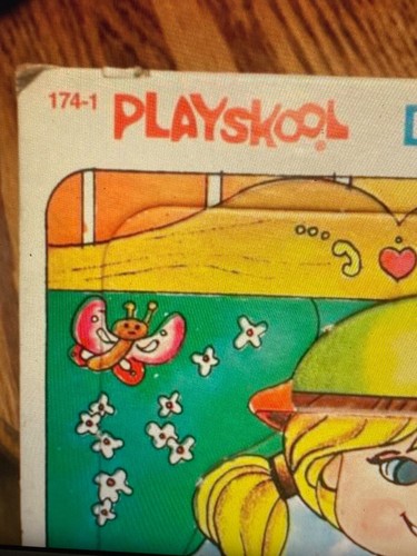 1981 Playskool Puzzle Dress Up Girl Play Children Summer & Winter Fashion 174-1 - Picture 8 of 10