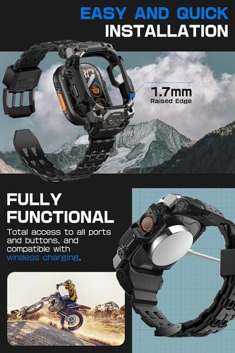 For AppleWatch Ultra 2/1 49mm SUPCASE Military-Grade Protection Case BumperCover - Picture 11 of 16