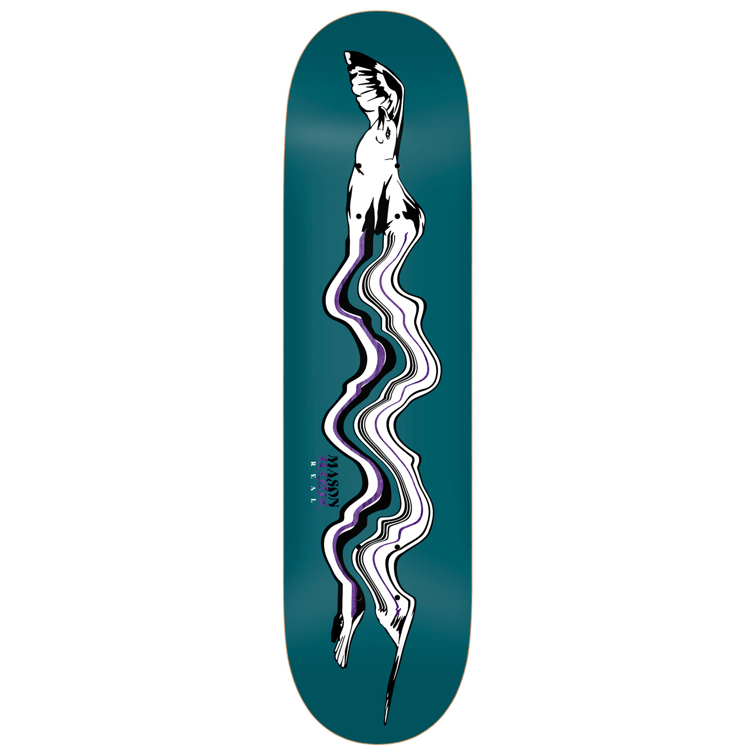 Real Skateboard Deck Mason Wong Guest 8.38