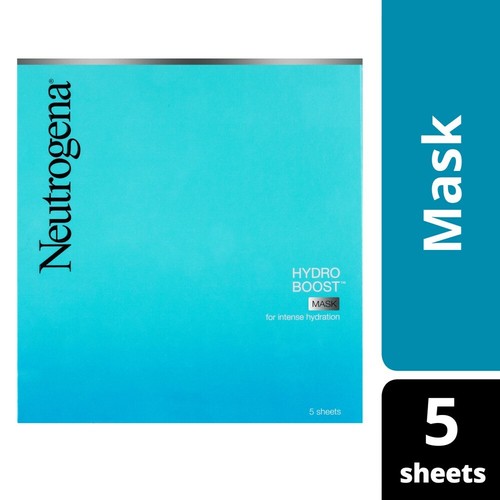 Neutrogena Hydro Boost Mask 5 Sheets for Intense Hydration Facial Contours - Picture 4 of 4