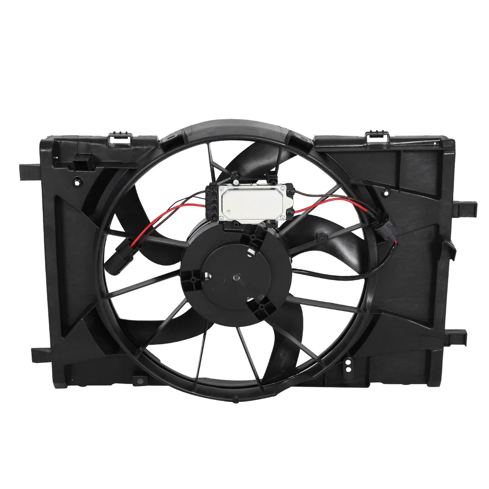 Radiator Cooling Fan For 2010-2012 Ford Fusion Lincoln MKZ Milan+Control Module - Imagem 3 de 4