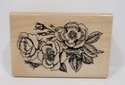 1992 Embossing Arts. Co. Rubber Stamp, 778-J Rose/Wild, Flowers
