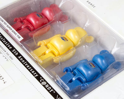 Medicom Toy Super Sonic Exclusive 5th Anniversary C@andy 100