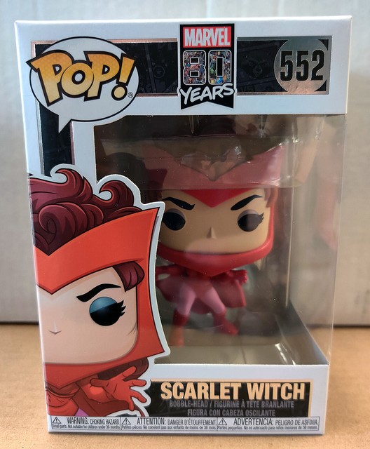 MARVEL 80TH FIRST APPEARANCE SCARLET WITCH #552 Funko POP Figure (Brand New) | eBay