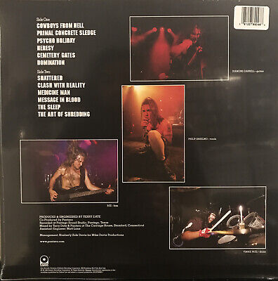 Pantera - Cowboys From Hell LP 2021 ATCO – RCV1 91372 [White Pantera - Cowboys From Hell LP 2021 ATCO – RCV1 91372 [White