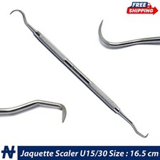 Dental Jaquette Towner Scaler U15/30 Double Ended Anterior Tartar Plaque Remover