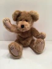 Vintage Boyds Fully Jointed Classic Brown Teddy Bear. Pellet Filled Body. 16”