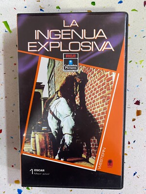 LA INGENUA EXPLOSIVA VHS CINTA JANE FONDA LEE MARVIN NAT KING COLE DWAYNE HICKMA