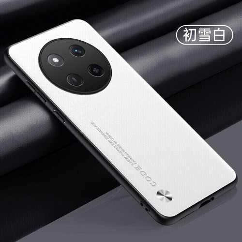 For Honor Magic7 Lite, Shockproof Light Skin PU Leather Soft Rubber Case Cover - Picture 25 of 25
