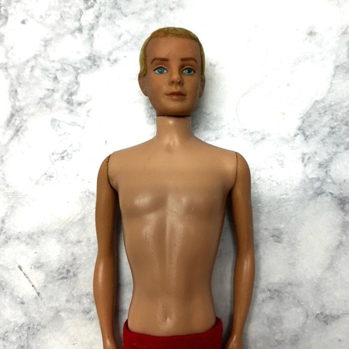 1963 Ken doll 1/4 shorter height Wider arms kneecaps vintage doll Retro Collecti - Picture 9 of 10
