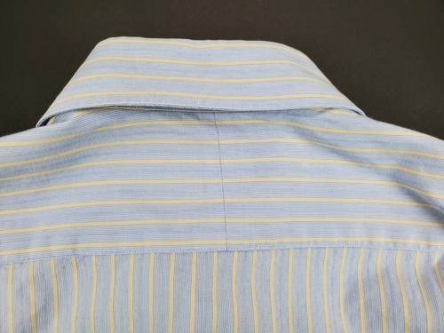 Tommy Bahama Striped Long Sleeve Button Front Dress Shirt Men's 16.5 36 - 37 EUC - Picture 5 of 7