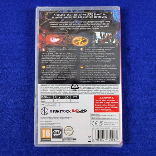 Nintendo Switch ZENITH *NEW* (Works On US Consoles) REGION FREE PAL UK EXCLUSIVE - Picture 2 of 4