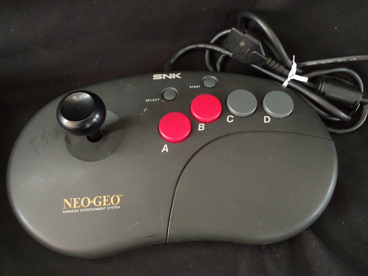 NEOGEOです SNK NEO GEO CDZ NGCD Console System,w/Controller,AC Adapter