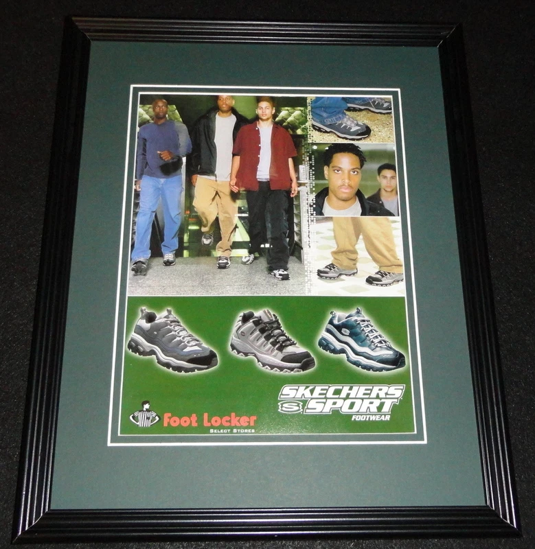 2001 Skechers Sport Footwear Framed 11x14 ORIGINAL Advertisement