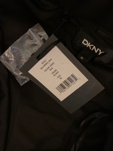 DKNY Jumpsuit schwarz Neckholder Gr. XS Neu mit Etikett - Bild 11 von 11