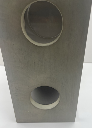 Starbucks Countertop Single or Double Syrup Holder Real Wood Brushed Stainless - Picture 6 of 9