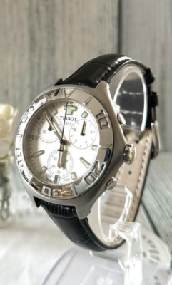 TISSOT ティソ クロノグラフ 腕時計 S 462/562 クオーツ Tissot 1853 Chronograph Quartz Sapphire Diver S462/562