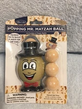 Rite Lite Popping Mr. Matzah Ball Includes 4 Foam Balls New In Package