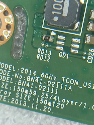 T-CON BN41-02111A TV SAMSUNG UE32J5000AK - Picture 4 of 5