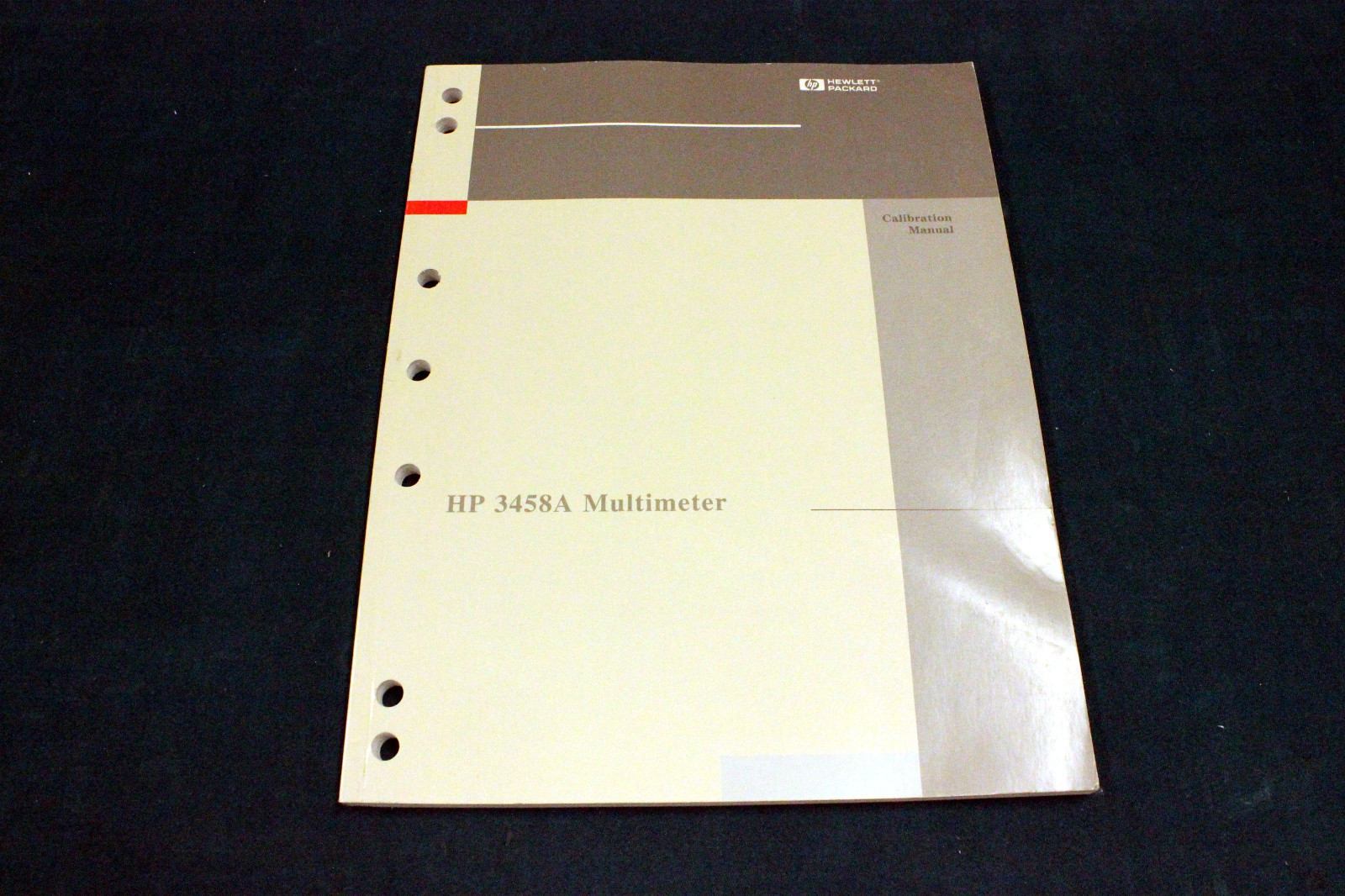 HP 3458A CALIBRATION MANUAL eBay