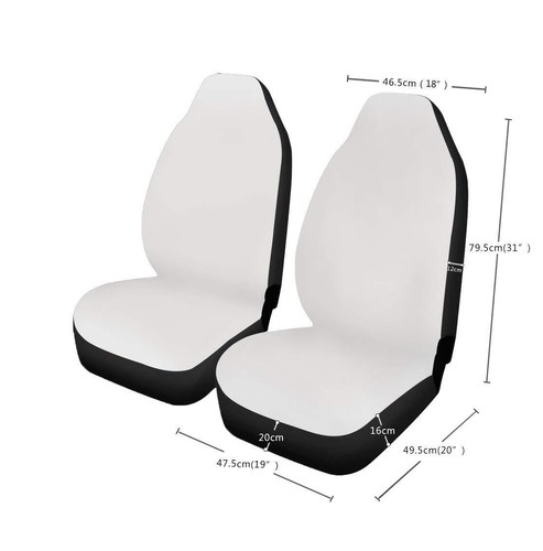 2PC Car Front Seat Covers Bandhnu Print Universal Seat Cushion for Four Season - Bild 6 von 13