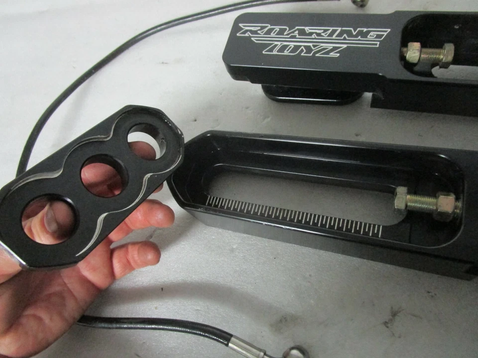 11-13 Suzuki GSX-R600 GSX-R750 Roaring Toyz Swingarm Extensions - Image 4 of 4