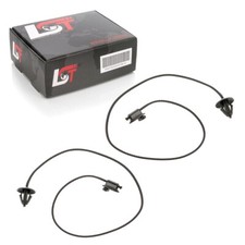 2x Halterungs Clips Hutablage Heck für FIAT PANDA 141 BASE VAN SEDAN MAQUILLAGE