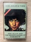 T REX BOLAN ZINC ALLOY 1987 US MARC ON WAX CASSETTE TAPE 88561 8250 4