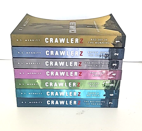 Crawlerz Book Series (Lot of 7), R.S. Merritt, Zombies, Paperback, New (Other) - 第 3/7 張圖片