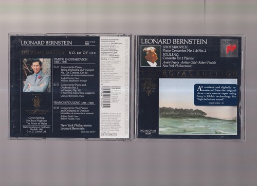Shostakovich: Piano Concertos No. 1 And No. 2 / Concerto For 2 Pianos CD #0625GH