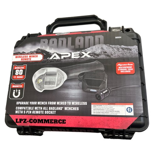 BRAND NEW Badland APEX 12,000 LB Wench Wireless Remote Control Wire and Case - Bild 3 von 4