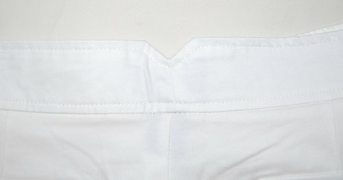 NWOT The Limited Women's White Cuffed High Waisted Shorts sz 8 10 12 - Picture 9 of 12