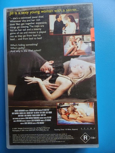 VHS Tape Naked Thief Ex Rental USED - Picture 2 of 4