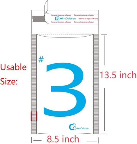 #000 #00 #0 #1 #2 #3 #4 #5 #6 #7 Poly Bubble Mailers 50 100 200 250 400 500 1000 - Picture 12 of 16