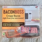 Bacon Boss Crispy Bacon Right From Your Microwave As Seen on TV BRAND NEW 