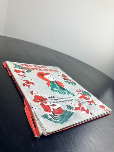 Vintage Santa Claus THE REAL SANTA CLAUS 1950 Book MARGUERITE WALTERS - Picture 2 of 5