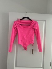  S Skims Highlighter bodysuit In Hot Pink - Sold Out