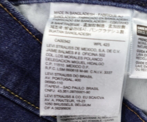 Levi Strauss Classic Shorts Women's Blue Denim Size 10 - Picture 12 of 23