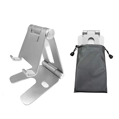 Cell Phone Tablet Foldable Stand Multi-Angle Adjustable Dock Holder for Desk - Picture 1 of 9