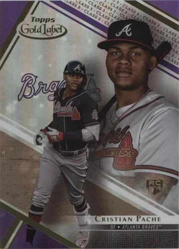 2021 Topps Gold Label - Cristian Pache #13