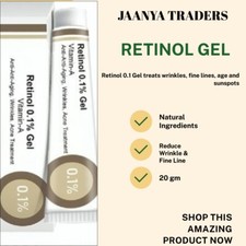 Retinol night cream for wrinkles  skin tightning gel 20 gm  Exp. 8-2026 