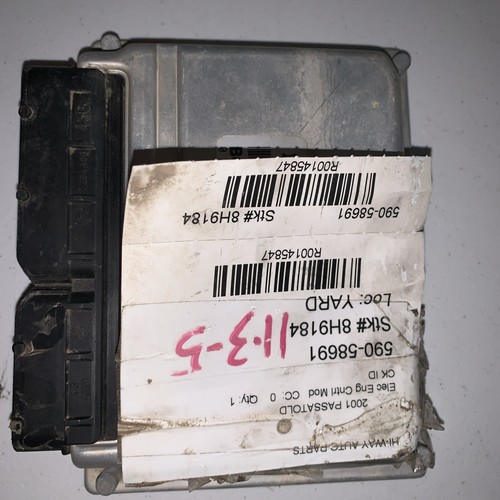 OEM 2001 Volkswagen VW Passat 1.8L ECM ECU 4B0906018BQ - Picture 2 of 4