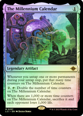 MTG 定業  初版 foil MTG FOIL The Millennium Calendar - The Lost Caverns of