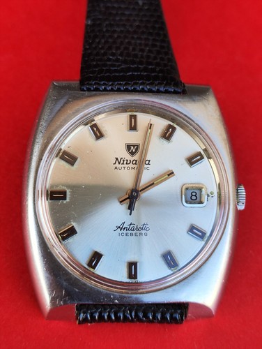Rare Nivada Adarctic Ref 4297 cal 2783 25j Mens Automatic Watch _3482 - Picture 3 of 16