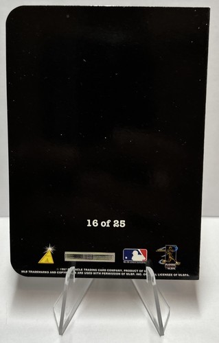 Manny Ramirez 1997 Pinnacle Passport to the Majors INSERT CARD#16 - Picture 2 of 3