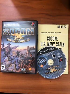 SOCOM: U.S. Navy SEALs Greatest Hits Sony Playstation 2 PS2