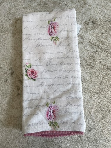 Shabby Chic 2er Set Ostern Frühling Blumen Küchentücher Hasen Baumwolle Neu mit Etikett - Bild 4 von 4