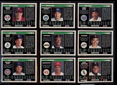 1992 Pinnacle Baseball, # 1 to # 300, U-PICK, finish your set, NM, RB3 - Picture 2 of 199