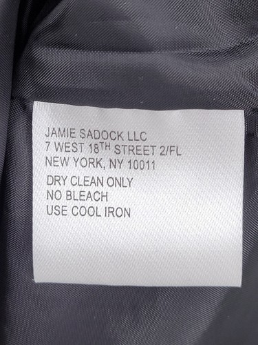 Jamie Sadock Cardigan Jacket Womens Large Green Fringe Toggle Button Artsy - Picture 6 of 9